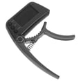 thumbnail image 2 of 2-In-1 Electric Digital LCD Electronic Guitar Tuner And Capo Clip-on Acoustic Bass Tuner Tone Generator For Guitar/ Ukulele/ Banjo (Coffee), 2 of 4