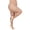 Nude/Black, variant on Women's Pindot Sheer Curvy Control Top Tights - Womens - Female, 3X/4X, Nude-Black