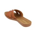 thumbnail image 4 of Sandalia Miracol Moda Dama Casual Piso Mujer Comodas cafe 24, 4 of 5