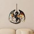 thumbnail image 4 of Fantasy Dragon Acrylic Window Hanging - 2D Flat Design, Suncatcher, Colorful, Decorative (Home/Car/Rearview Mirror), 4 of 6