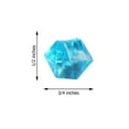 thumbnail image 2 of Efavormart 300 pcs TURQUOISE Large Acrylic Ice Crystals Vase Fillers Table Scatters Decorations For Banquet Events Decorations, 2 of 11