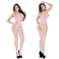 thumbnail image 5 of Women's Sexy Mesh BodyStocking Fishnet Lingerie Bodysuits One Piece Jumpsuit Underwear Teddy Nightwear, 5 of 6