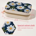 thumbnail image 5 of Daisy Velvet Portable Bracelet Holder with Removable Compartment - Storage Box, Jewelry Box, and Jewelry Stand - Gift, 5 of 7