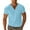 Blue, variant on EHQJNJ Custom T Shirts Male Spring Bottoming Shirt Solid Color Tie Retro Short Sleeve V Neck T Shirt Men Tshirt Funny Tshirts Men