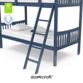 thumbnail image 5 of Storkcraft Caribou Twin over Twin Bunk Bed, Navy, 5 of 16