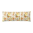 thumbnail image 2 of KLL Ultra Soft Microfiber Body Pillow Cover/Pillowcases 20"x54" with Hidden Zipper Closure-Autumn Forest Animals, 2 of 8