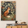 thumbnail image 3 of Nordic Rustic William Morris Fox Wall Art,William Morris Cute Fox Print Painting,Vintage Animal Wall Art Poster Decor Nature, Wildlife Themed Vintage Inspired Animal Decor,William Morris, 3 of 3