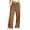 Light Brown #115, variant on WULMLEO Womens Wide Leg Sweatpants Baggy Flare Straight Leg Open Leg Drawstring Style Clean Aesthetic Cute for Teens Dark Blue XL