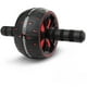 thumbnail image 1 of Rueda Abdominal, Equipo De Ejercicio Para El Torso, Acero Resistente, Rueda De 60 Cm (24 Pulgadas), Diseo Porttil, Para Entrenamientos En Casa O En El Gimnasio, Paquete De 1, Negro, UKHBMC, 1 of 8