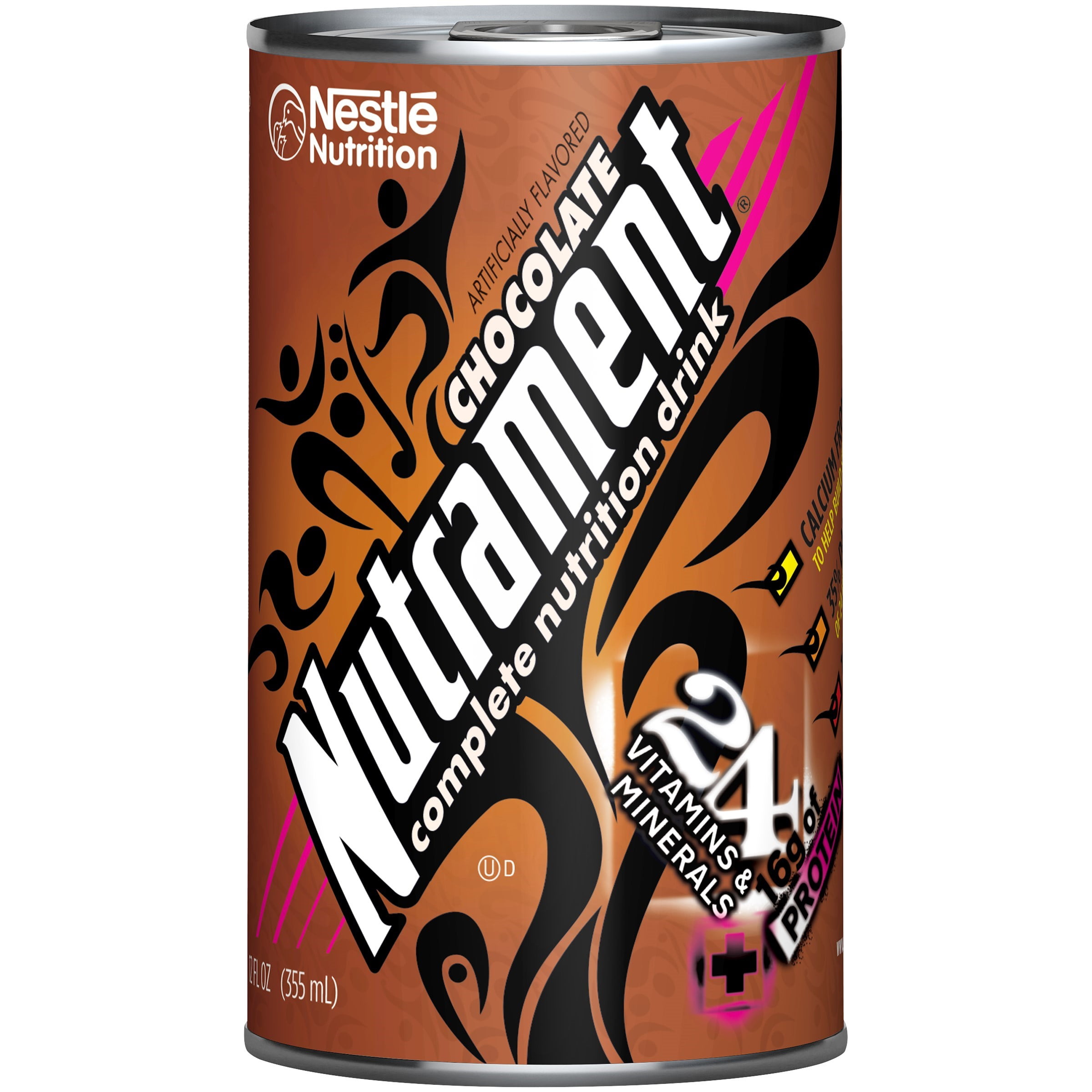 Nutrament® Chocolate Complete Nutrition Drink, 12 fl oz