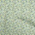 thumbnail image 1 of oneOone Cotton Jersey Light Green Fabric Floral Dress Material Fabric Print Fabric By The Yard 58 Inch Wide, 1 of 4
