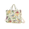 thumbnail image 7 of FORMRS Womens Corduroy Tote Bag Crossbody Shoulder Handbag with Pocket, Birds with Strawberries, 7 of 7