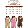 thumbnail image 6 of Womens Rompers Jumpsuits Casual Summer Outfits 2024 Shorts Overalls Jumpers with Pockets Loose Comfy Fashion Clothes, 6 of 6