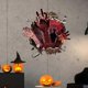 thumbnail image 4 of New Halloween Window Stickers, Large Scary Demon Stickers for Halloween Party Decoration, Bloody Hands and Feet DIY Stickers for Glass Family School(G, 4 of 4