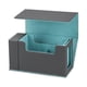 thumbnail image 1 of Caja de almacenamiento para baraja de cartas, soporte para tarjetas de fútbol, estuche para baraja de cartas para intercambiar cartas Azul, 1 of 8