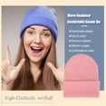 thumbnail image 4 of Gorros Minnieouse Beanie de punto Unisex multifuncional a prueba de viento Rosa AP010147-04, 4 of 5