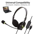 thumbnail image 1 of [TOP.SALE]Computer Usb Headset Call Center Headset With Microphone Noise Cancelling Wired Business Headset For Pc For Laptop, 1 of 9