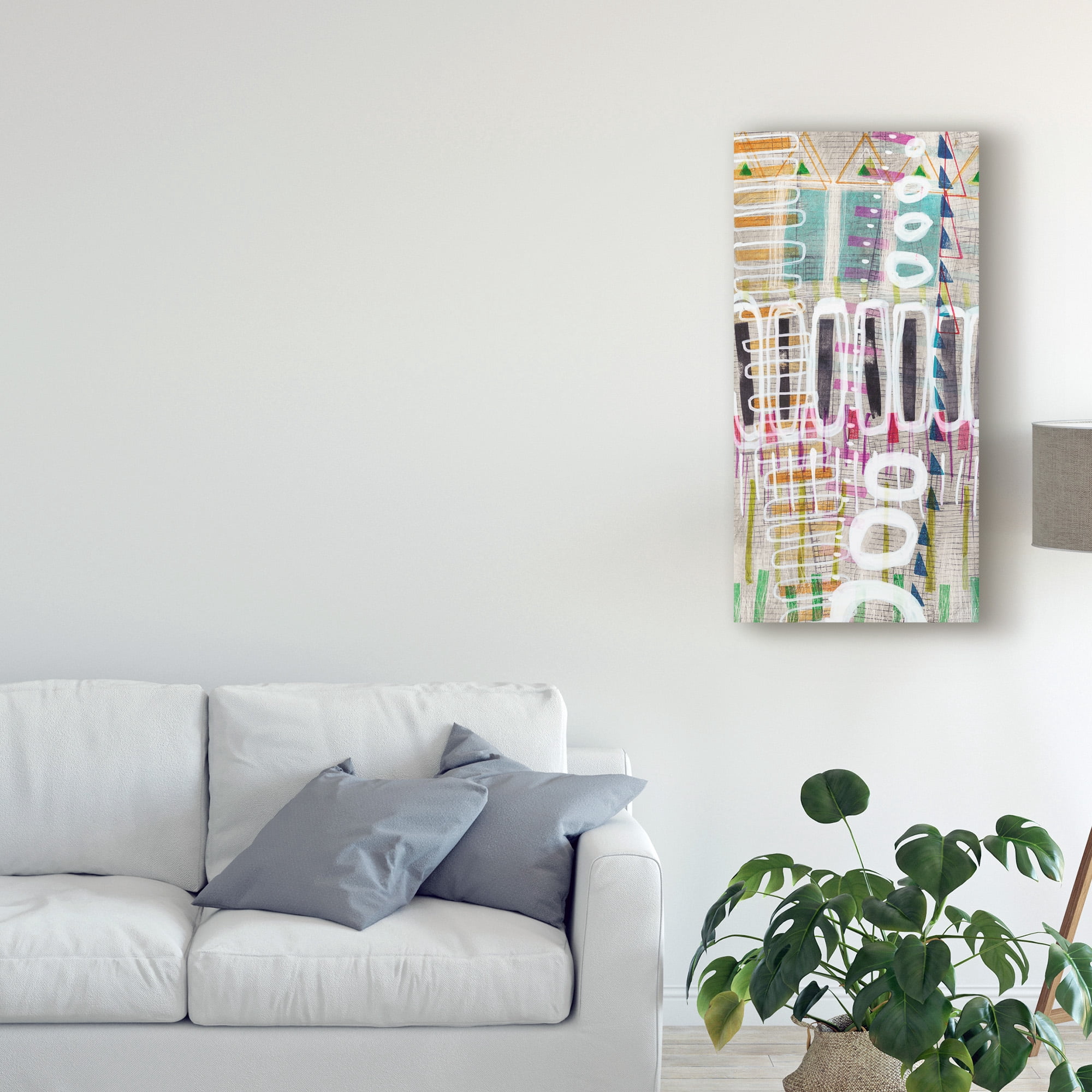 Trademark Fine Art 'UA CH Tribal One III' Canvas Art by Nikki Galapon