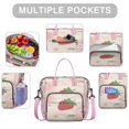 thumbnail image 2 of Large Cooler Bag Insulated Bags for Working Women,Waterproof Cooler Tote with Multi Pockets for Adult,Insulated Lunch Box for Beach,Picnic,Work,Strawberry, 2 of 7