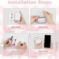 thumbnail image 5 of RHEA- Portable Mini Thermal Pocket Photo Printer Wireless Bluetooth Note Printing, 5 of 6