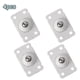 thumbnail image 1 of 4 Uds Mini ruedas autoadhesivas rotación de 360 ​​grados rueda Universal de acero inoxidable Mini ruedas giratorias, 1 of 5