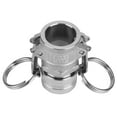 thumbnail image 4 of Ymiko N Type Stainless Steel Connector Adapter Quick Disconnect Home Brew New, 4 of 8
