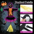 thumbnail image 5 of Hanging Large Creeping Witch into Tree Outdoor Halloween Lighted Flying Witch Yard Patio Porch Display, 5 of 5