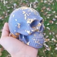 thumbnail image 3 of Molde de vela de silicona de calavera grande, molde de fundición artesanal de yeso de resina epoxi, esqueleto de dientes Buck, decoración artesanal para el hogar de Halloween, 3 of 4