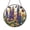 Acrylic 3.5 Inch, variant on Faux Stained Glass Monarch Butterfly Suncatcher, Colorful Floral Home Decor