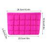 weibbin Solid Color Bag Checkered Down Bag Fashionable And Versatile Casual And Stylish Small Bag