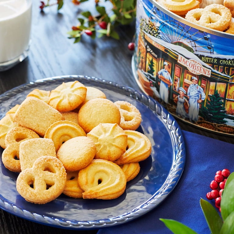 Jacobsens Original Danish Butter Cookies, 2 Pack, 3.53 lb. Premium