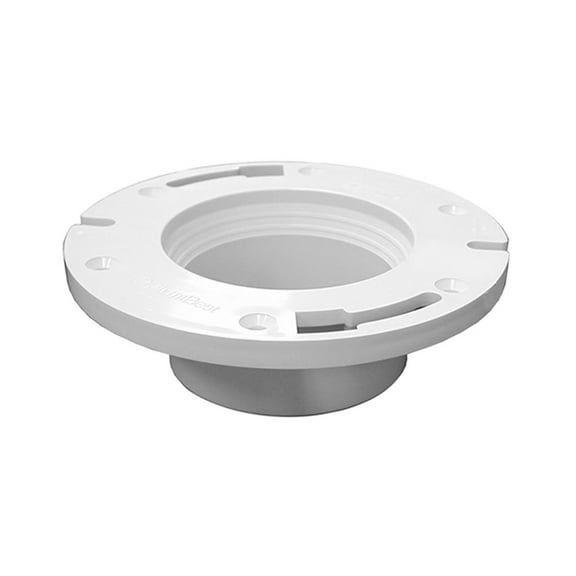 Jones Stephens C51300 3 Pvc Inside Fitting Closet Flange - White