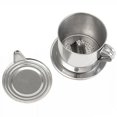 thumbnail image 3 of Drip Filter Press-on Strainer Mug Cup Burrs Long-lasting Rustproof Filtering Device Infuser Coffee Maker No Burrs Professional Kitchen Supplies, 3 of 9