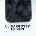 thumbnail image 4 of DARK ROSE (SLIM) Goth Skull Design - Cool Case for Men - Skulls Art Cover - Slim and Flexible (iPhone12ProMax), 4 of 5