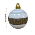 thumbnail image 4 of SDJMa Light Up PVC Inflatable Christmas Ball 23.6" Remote Inflatable Christmas Ball Glowing in The Dark Large Inflatable Decorated Ball for Christmas Yard Decoration,Indoor Outdoor Lawn Decor, 4 of 8