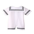 thumbnail image 3 of Baby Boy Infant Anchor Sailor Romper Outfits Summer, 3 of 5
