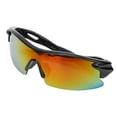 thumbnail image 3 of Gafas protectoras antivaho para niños, protección UV, para patinaje sobre ruedas, deportes al aire libre, montura negra, 3 of 14