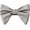 Grey, variant on Men's Pre-Tied Bow Ties Oversized Satin Bow Tie Solid Formal Tuxedo Bowtie Necktie Adjustable Bowties for Wedding Party