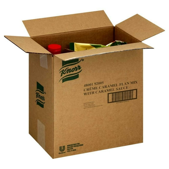 Knorr Creme Caramel Flan Mix, 8 oz - Case of 6