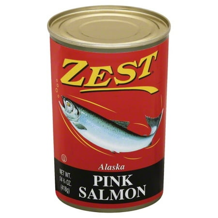 Zest Alaska Pink Salmon, 14.75 oz (Best Orange For Zest)