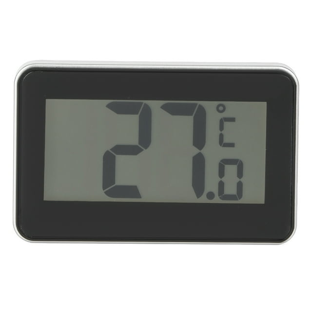 Electronic Thermometer for Refrigerator Fridge Freezer Temperature with Magnet and Hook, High Accuracy, Compact and Lightweight and Portable