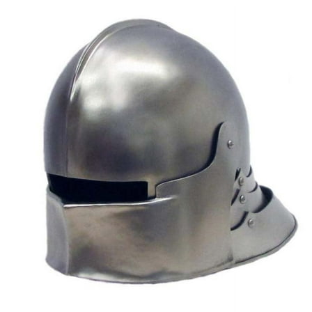 Armor, Medieval Visored Sallet Helmet