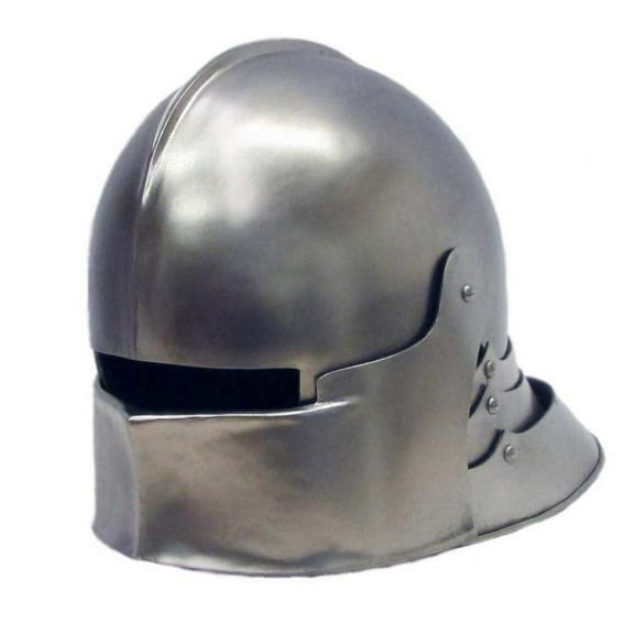 Armor, Medieval Visored Sallet Helmet