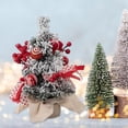 thumbnail image 6 of GUOOL Artificial Christmas Tree Ornaments Xmas Gifts for Centerpiece Party and white 30cm, 6 of 9