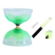 thumbnail image 2 of Juego de juguetes chinos de Diabolo, Triple rodamiento portátil con palos de Diabolo y bolsa de cuerda, juguete de malabarismo, pelota de Diabolo para niños Verde, 2 of 10