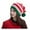 White, variant on JIKNTTR Christmas Hat Santa Hat For Adults Women Men Knitted Santa Hats Beanies Xmas Winter Warm Comfortable Long Hairball Hat For Christmas Party Fashion