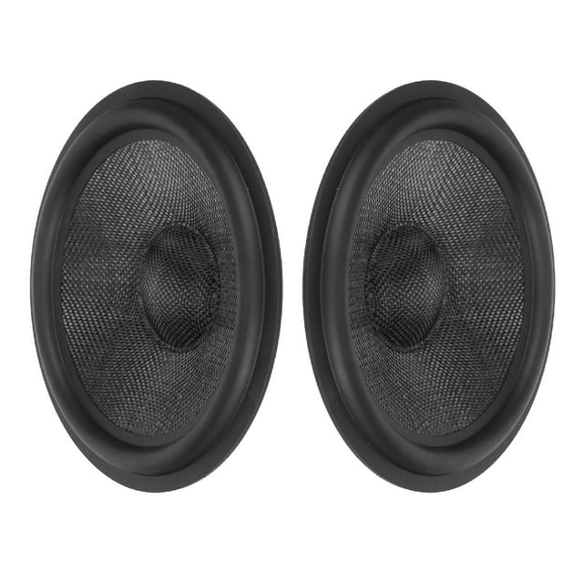 Subwoofer Cones Drum Paper, 1.4 Inch Inner Diameter Paper Speaker Cone Drum Paper 2Pcs For 8 Inch Speaker