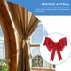 thumbnail image 4 of OUNONA 2Pcs Red Curtain Bow Tiebacks Waterproof Rustic Metal Rope Tiebacks for Outdoor and Indoor Home Decor, 4 of 6