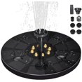 thumbnail image 1 of XHX Upgraded Solar Water Fountain with 3W LED Light - Solar Powered Fountain with 8 Water Styles - Solar Powered Floating Fountain for Birdbath, Garde_Perfect Gift, 1 of 5