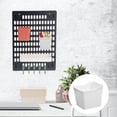 thumbnail image 4 of White ABS Pegboard Storage Bins for Workbench Tool Organization 6pcs, 4 of 8